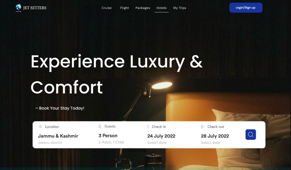 Luxury Experience Website
